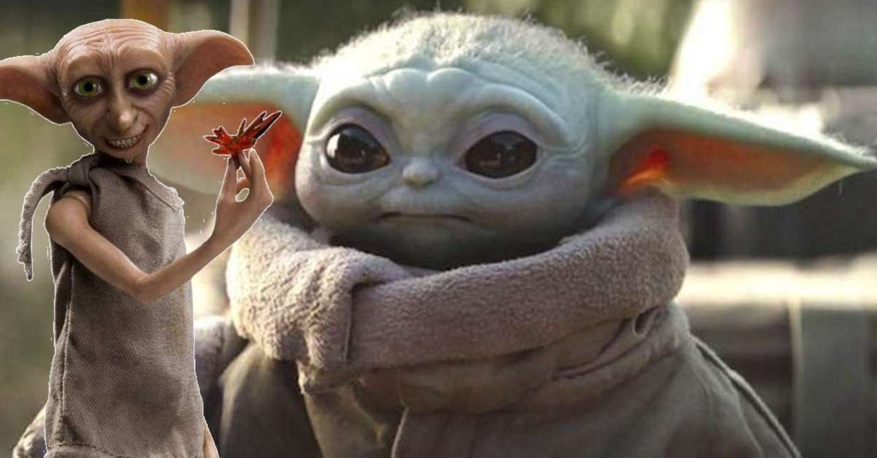 Baby Yoda Plush is absolutely terrifying and looks like Dobby