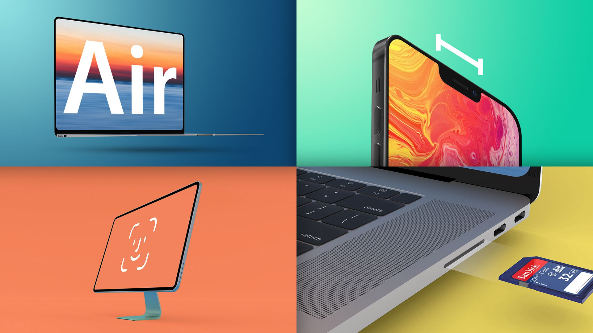 Headline news: MacBook Air is 'thinner and lighter', iPhone 13 is smaller, iOS 14.4 in