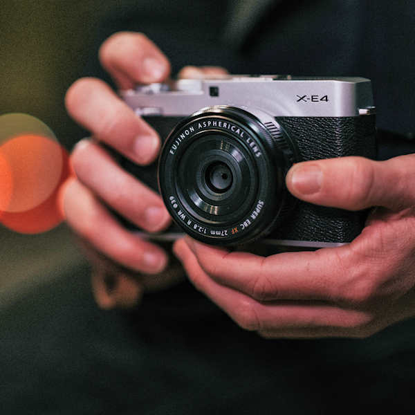 Fujifilm X-E4 - The smallest and lightest system camera in the X series