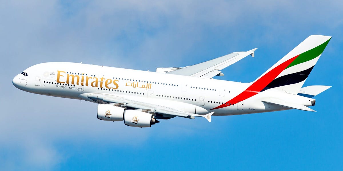 Emirates unveils high-end design for the new Airbus A380 aircraft;  Distinguished economy
