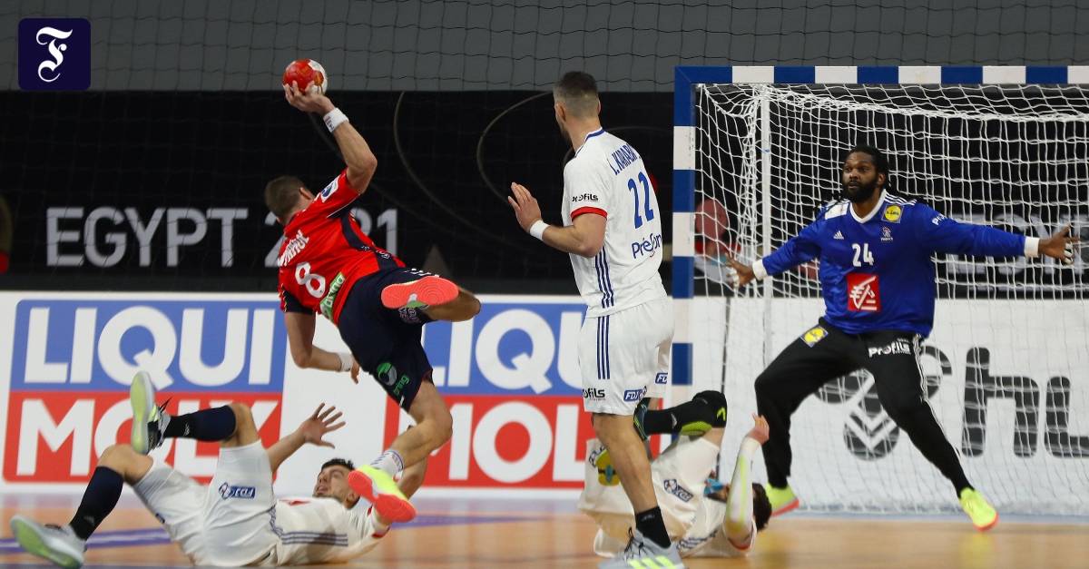 France wins its first handball World Cup match