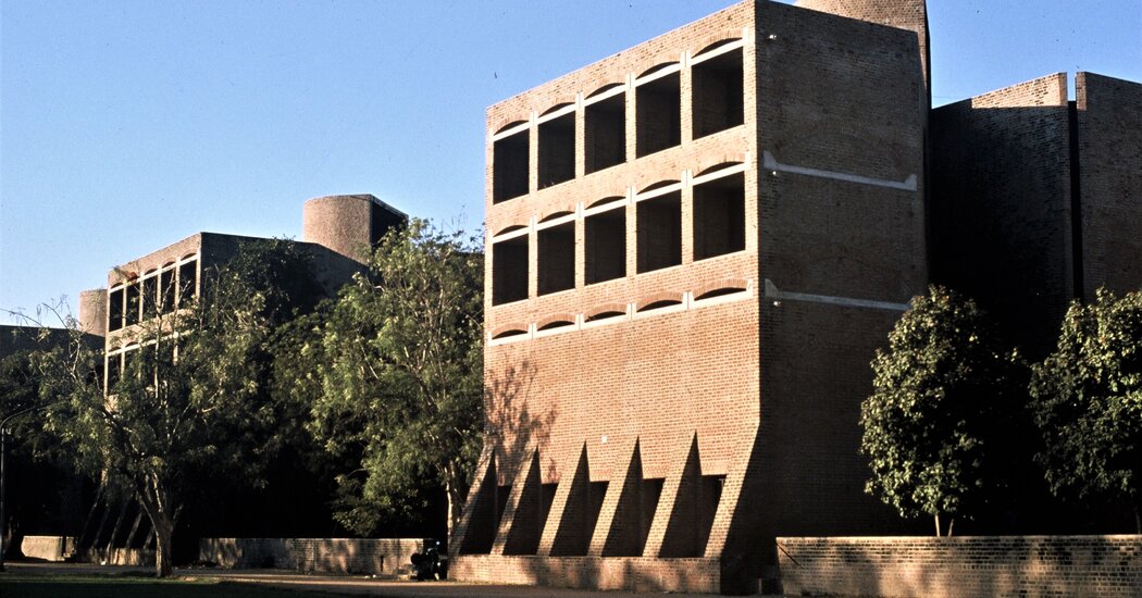 Plans for demolishing dorms designed by Lewis Kahn in India have been suspended