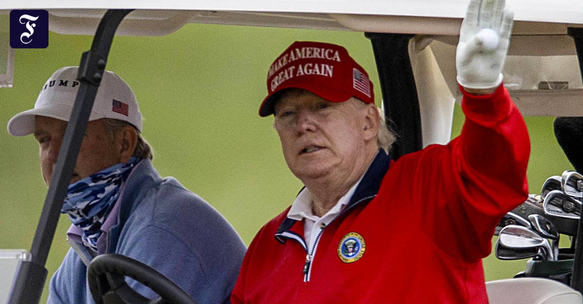 The PGA Championship does not take place on Donald Trump's private golf course