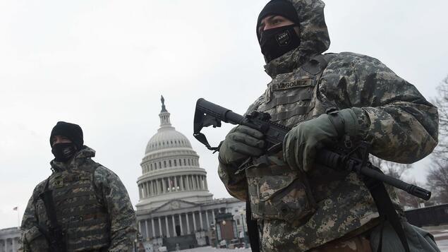 After a storm by Trump supporters: The use of the National Guard on the US Capitol is costing several hundreds of millions of citizens