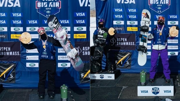 Canada took two golds when Blouin and McMorris won the world titles on ice