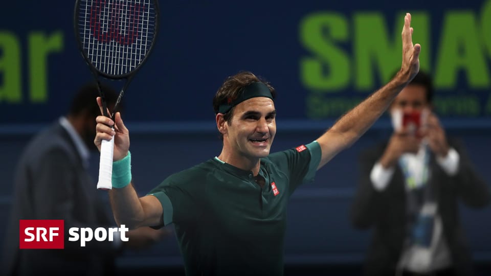 3-set win over Evans - successful comeback: Federer beats the world number 28 in Doha - sport