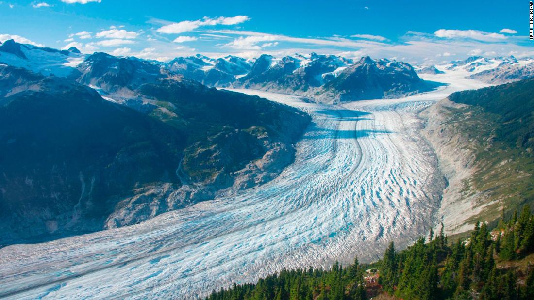The study found that glaciers were melting much faster than expected