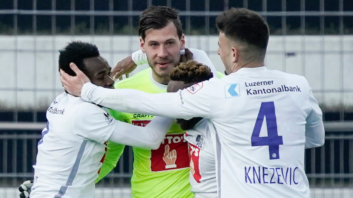 Football - Marius Muller is the big champion - Lucerne team won 2-1 in Lugano after extra time and they are in the cup semi-finals.