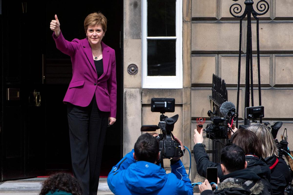 Scotland Winner: Nicola Sturgeon's Scottish National Party plans to hold a new referendum on Scottish independence.