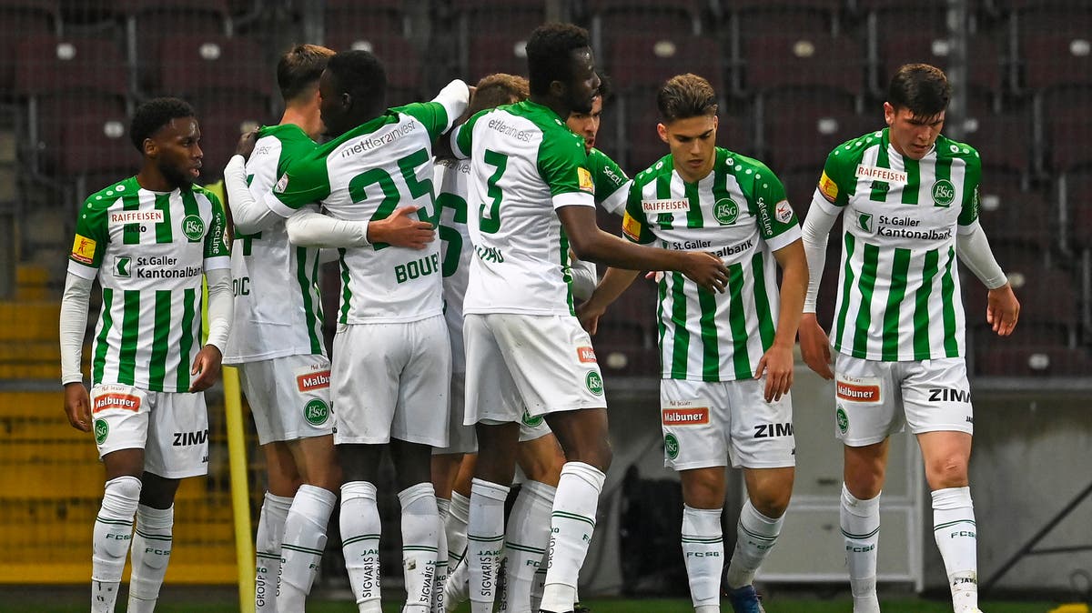 What a feeling: young FC St. Gallen's B-team defeated seasoned Cervitis 2-1 in Geneva