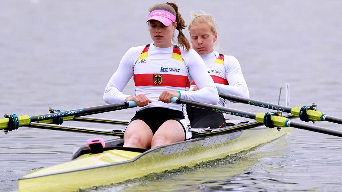 Excellent qualification!  Thiele earned a Leipzig ticket for rowing to Tokyo
