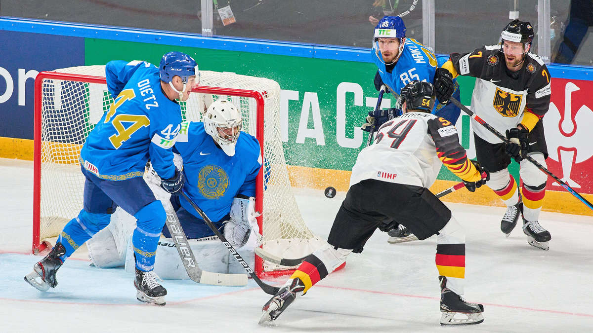 Ice Hockey World Cup: Germany vs Kazakhstan Now in the Live Tape - The surprise is in the air