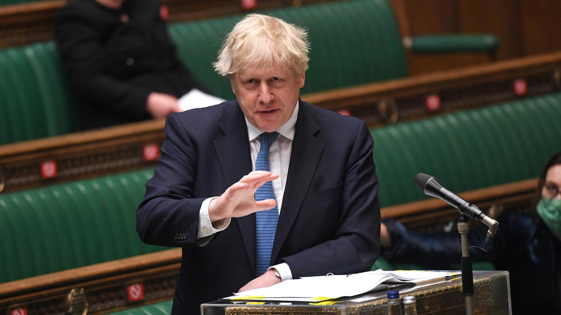 The order to pay against Boris Johnson has been dropped