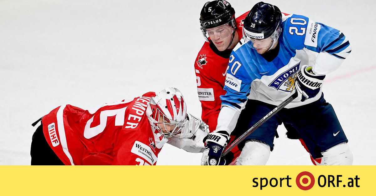 Ice Hockey World Cup: Canada gets away with negative premiere - sport.ORF.at