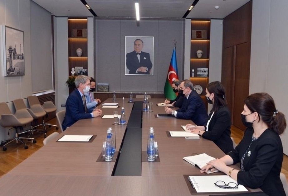 Foreign Minister Permov meets British Ambassador to Azerbaijan - AZERTAG