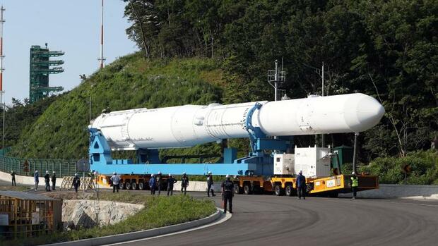 South Korea is showing a test version of its space missile