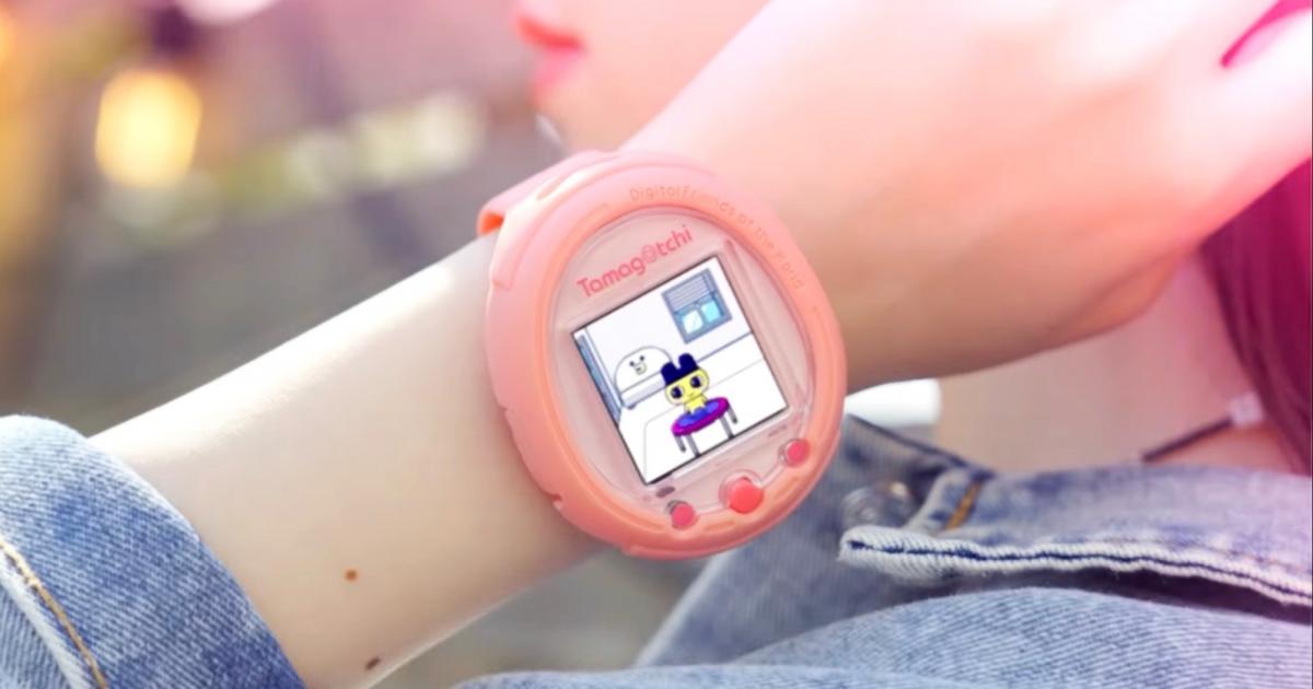 The new Tamagotchi is worn on the wrist