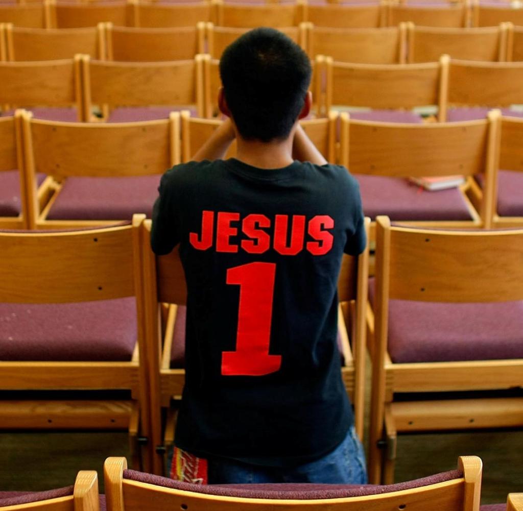 Florida: Prayers with the matching shirt at the private Catholic University of Ave Maria