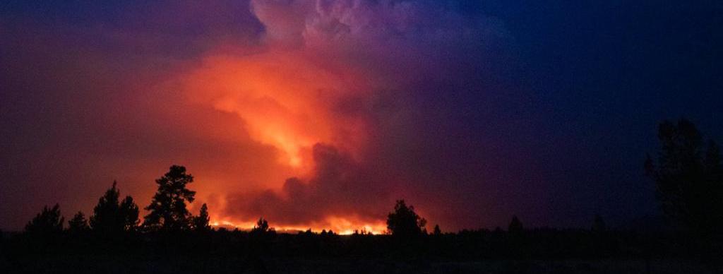 Massive North American wildfires - Fires in Canada and Oregon push firefighters to the limit