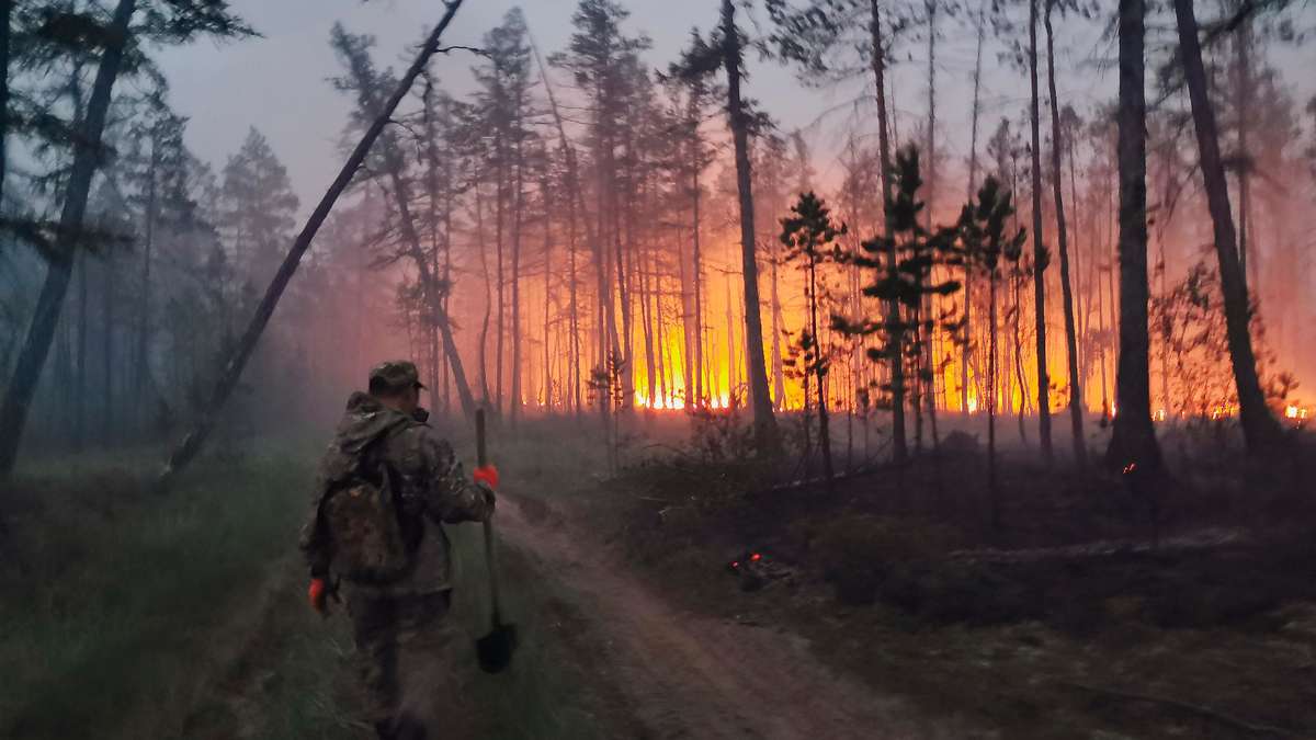 Forest fires in Russia continue to deteriorate, smoke reaches the USA
