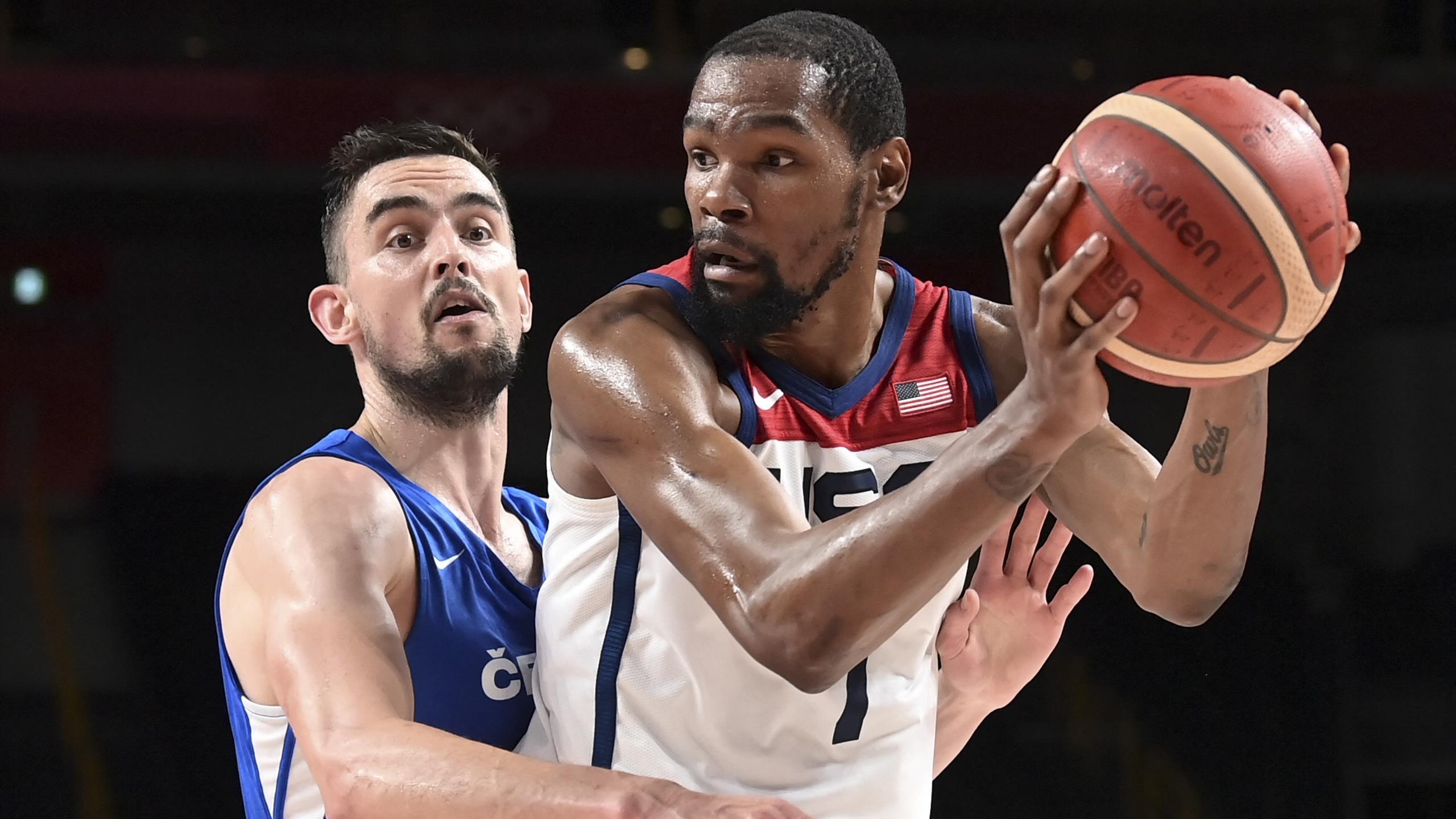 Olympia 2021: American basketball players beat Czech Republic-Germany in the quarter-finals