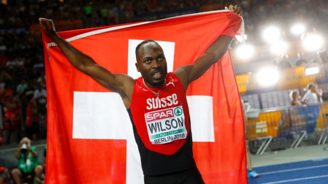 Swiss sprinter Alex Wilson withdrew from the Games after a temporary doping ban was reinstated