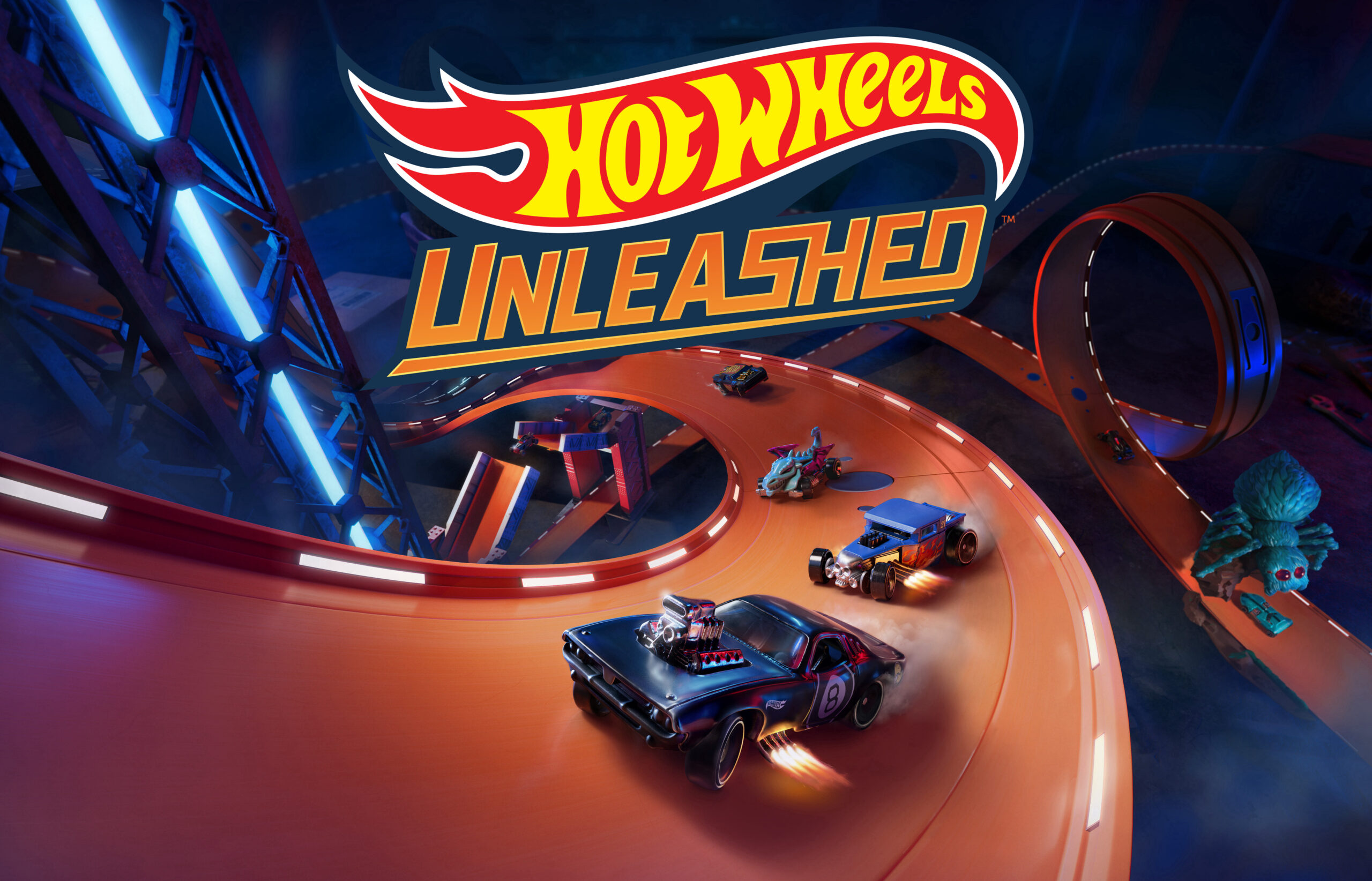 The Hot Wheels Unleashed Track Builder in video preview • Nintendo Connect