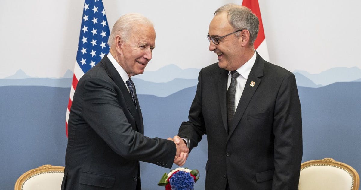 Joe Biden congratulates Switzerland on its national day