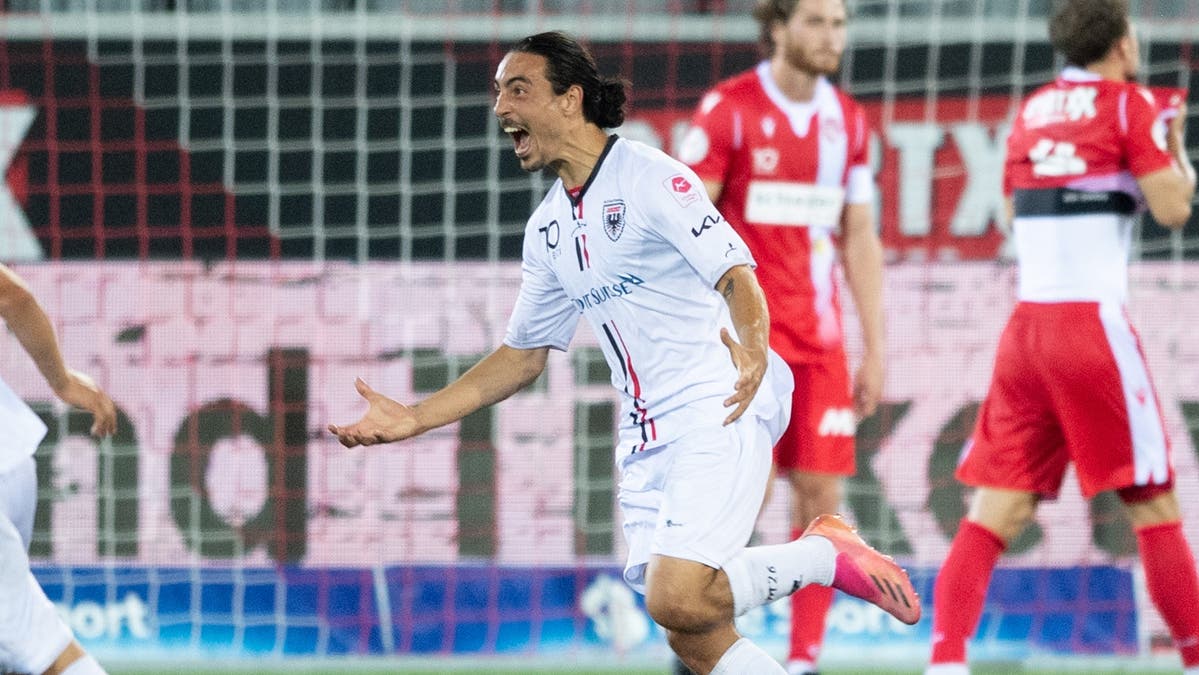 Challenge League: Aarau defeats FC Thun 2-1 thanks to Almeida