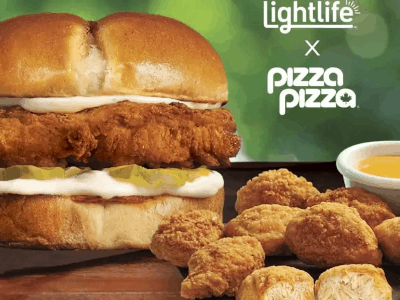 Canada: Pizza Pizza launches vegan chicken in over 400 stores