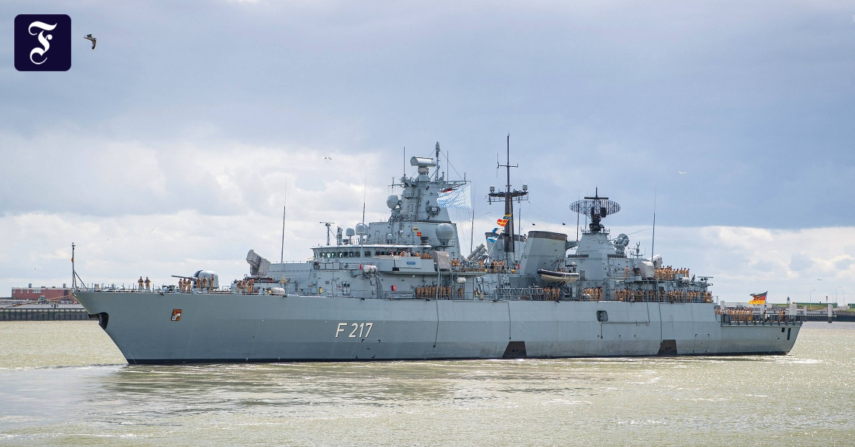 China justifies the rejection of the frigate Bavaria with distrust