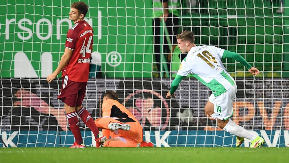 Nati striker scores his first Bundesliga goal against Bayern Munich