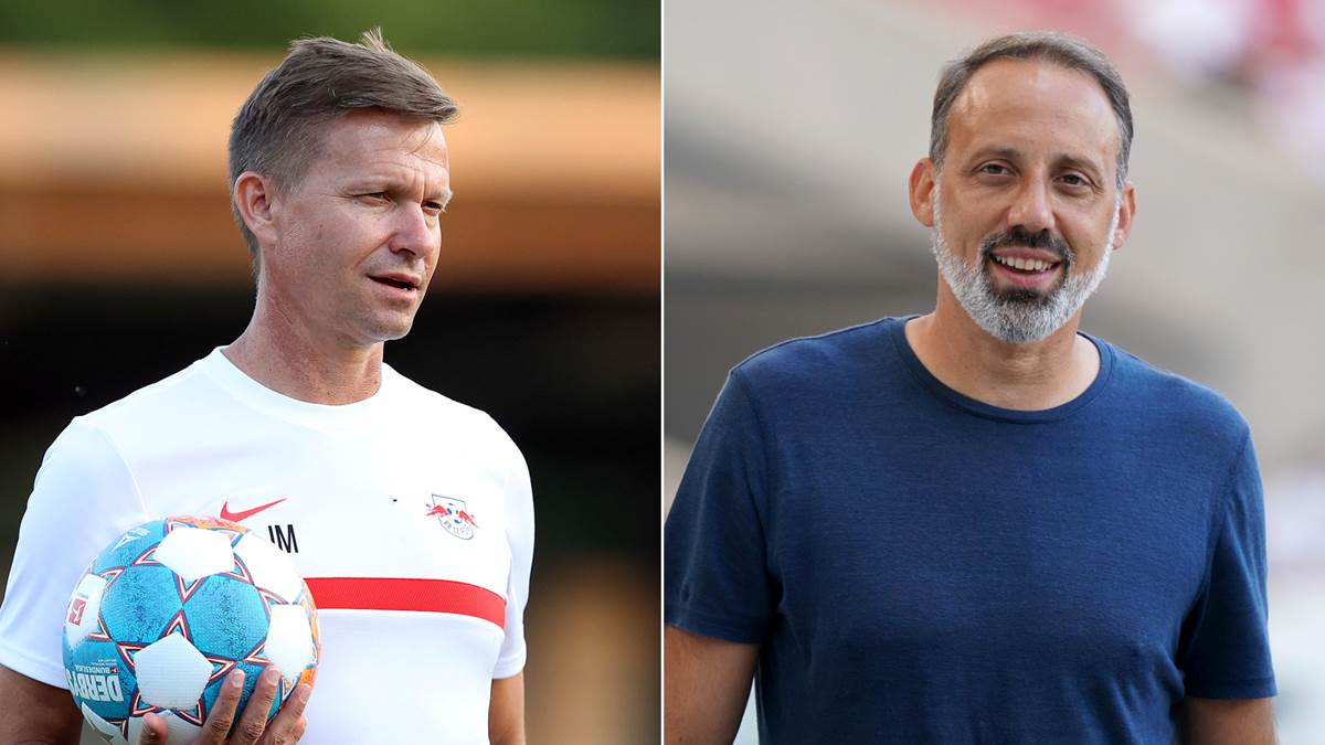 Am Freitagabend kommt es zu einem Bundesliga-Novum: Mit RB Leipzigs Trainer Jesse Marsch und Stuttgart-Coach Pellegrino Matarazzo werden erstmals zwei US-amerikanische Fußballlehrer am Seitenrand stehen.
