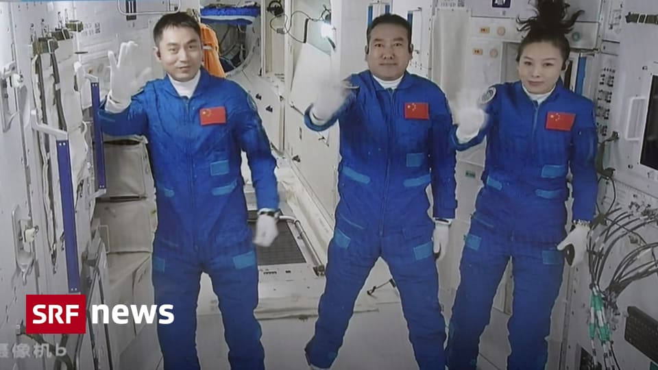 For six months in space - Chinese astronauts arrive at the new space station - News