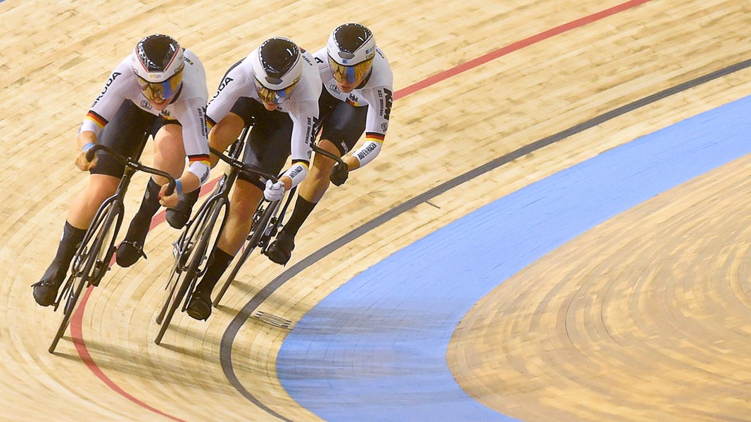 Haines wins team gold at the World Championships Track |  NDR.de - Sports