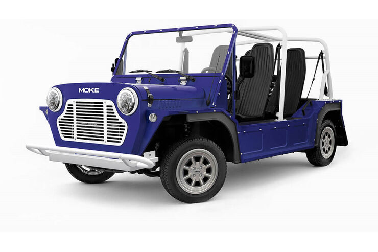 Moke: a cult convertible now with an electric motor