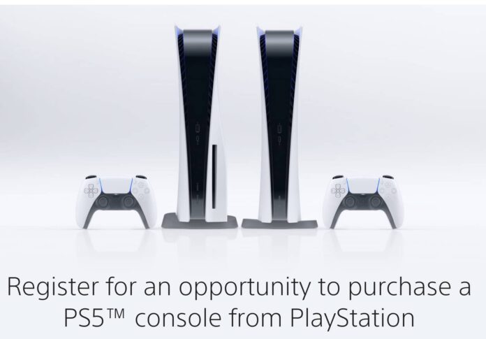 Sony opens registration for PS5 console purchase