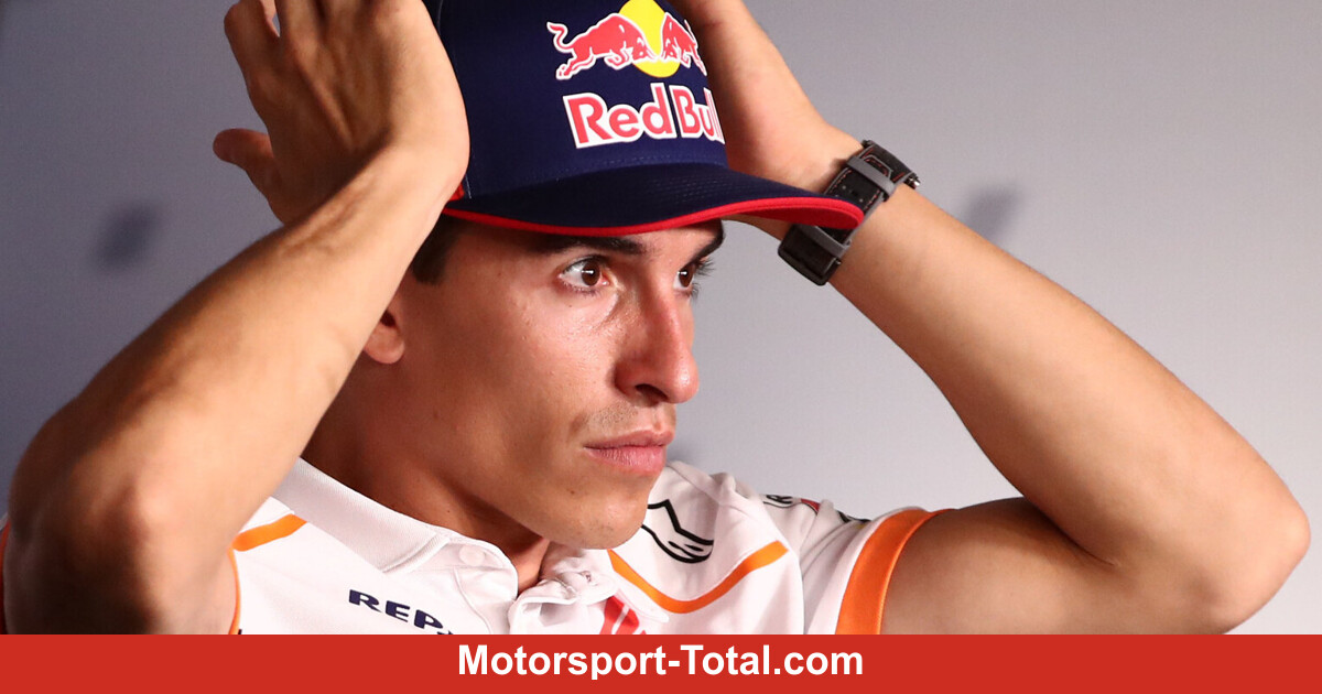 MotoGP star Marc Marquez was injured after falling during off-road training