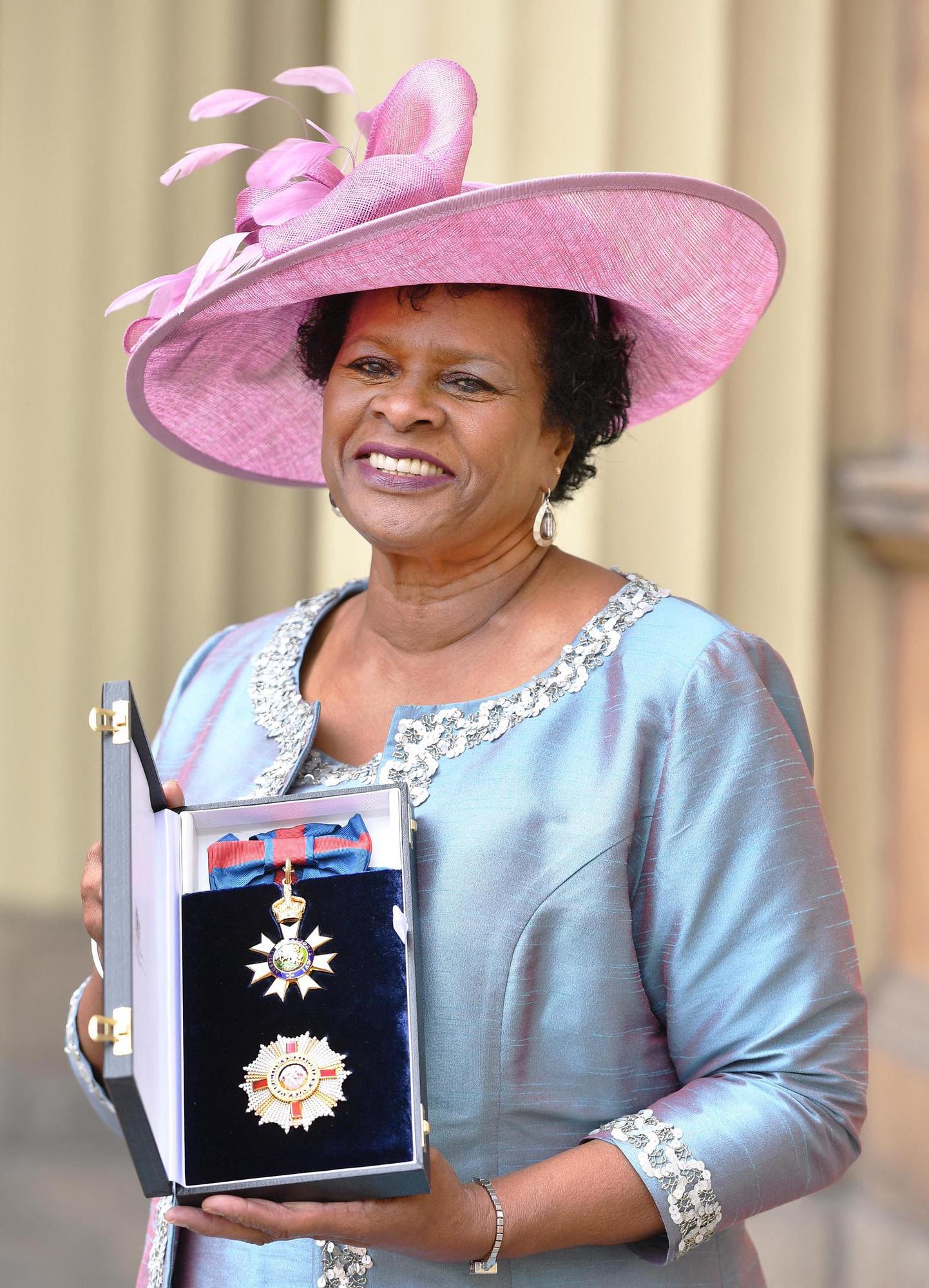Future President of Barbados: Sandra Mason - here at the Awards Ceremony in London in 2018.