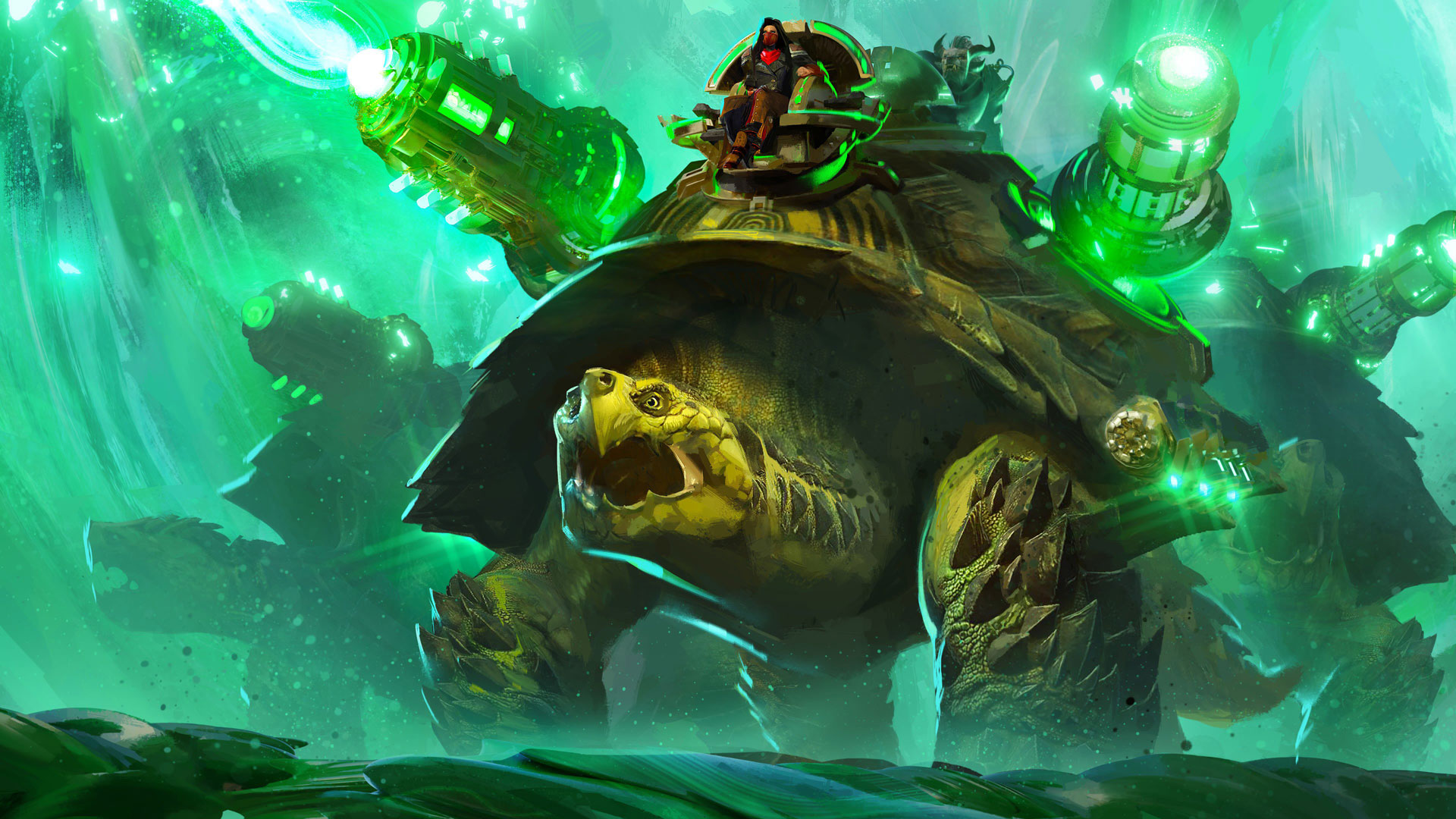 You can now test the Siege Turtle in Guild Wars 2