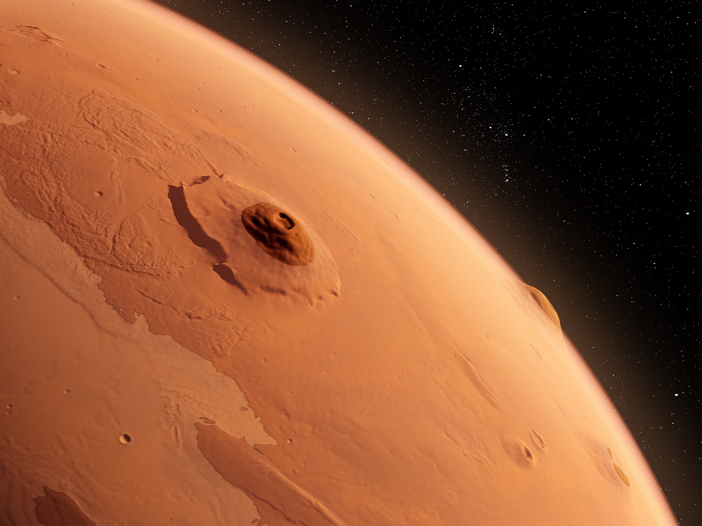 NASA's Mars probe: Photographing an unusual anomaly in the sky