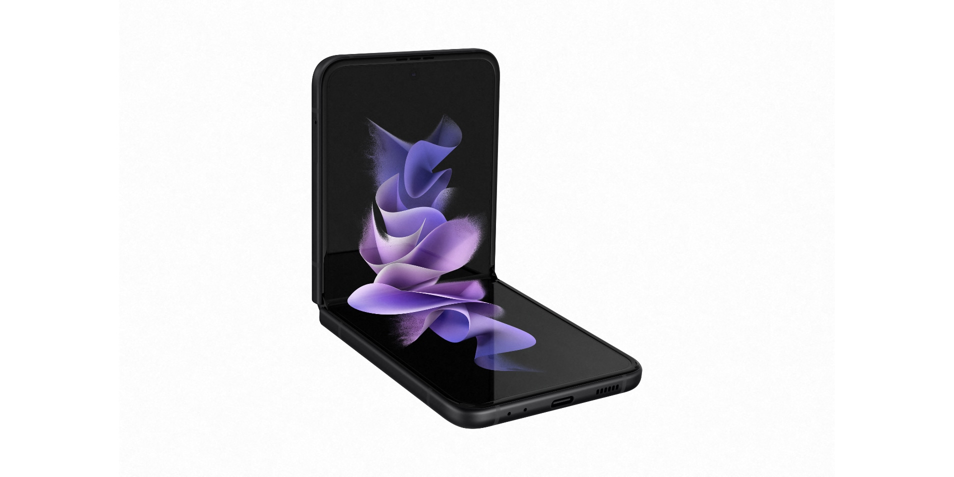 The Samsung Galaxy Z Flip3 folds in half and is now finally available