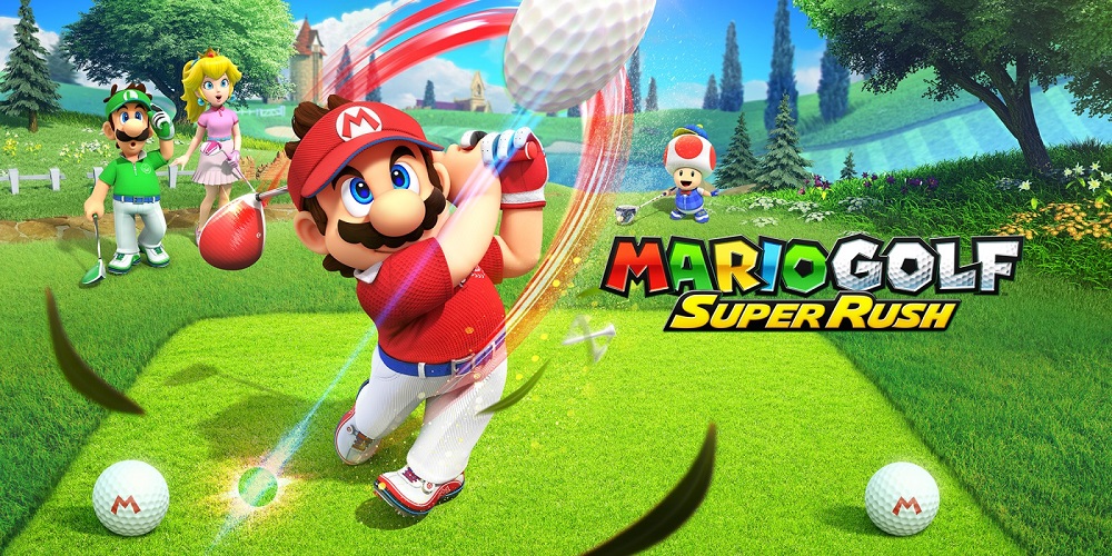 Mario Golf: Super Rush - Keyart