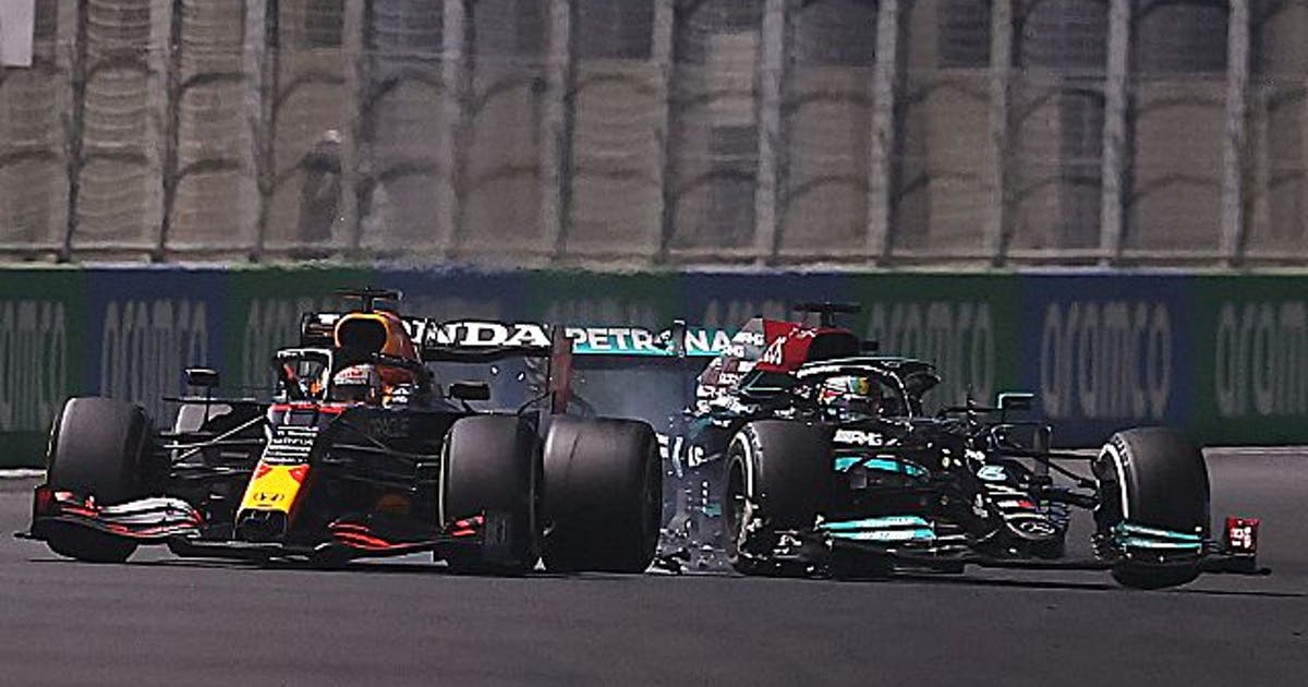 Hamilton wins chaotic race in Saudi Arabia ahead of Verstappen