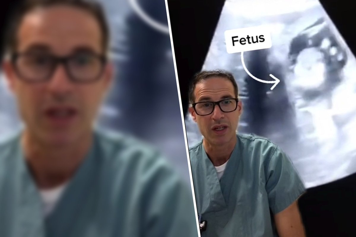 The doctor can hardly believe his eyes: the woman has a fetus in her liver