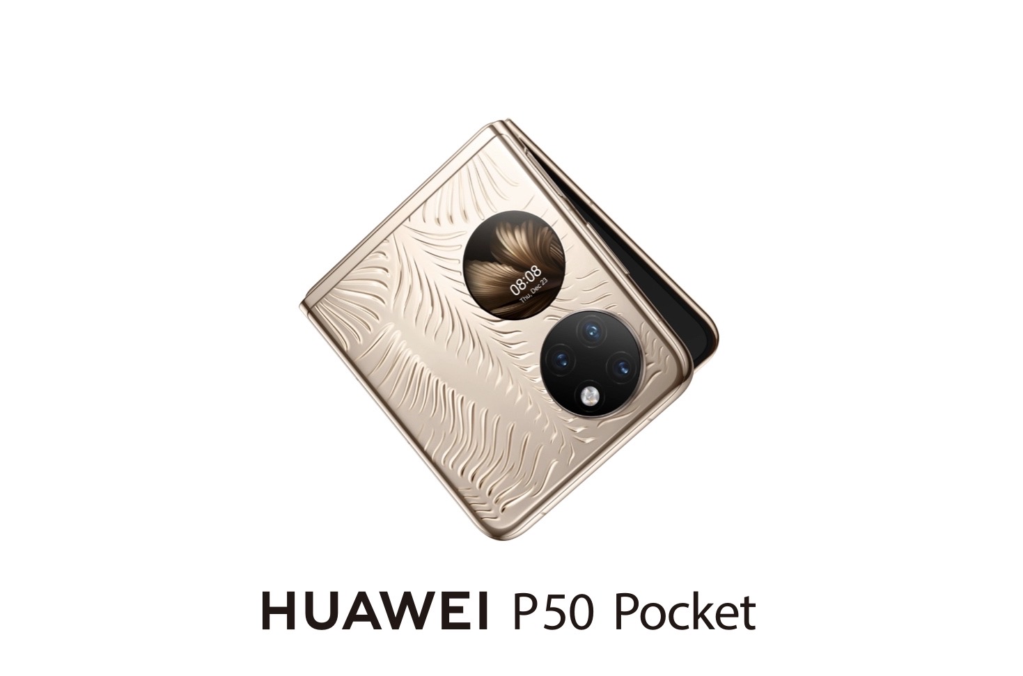 Huawei presents the p50 Pocket