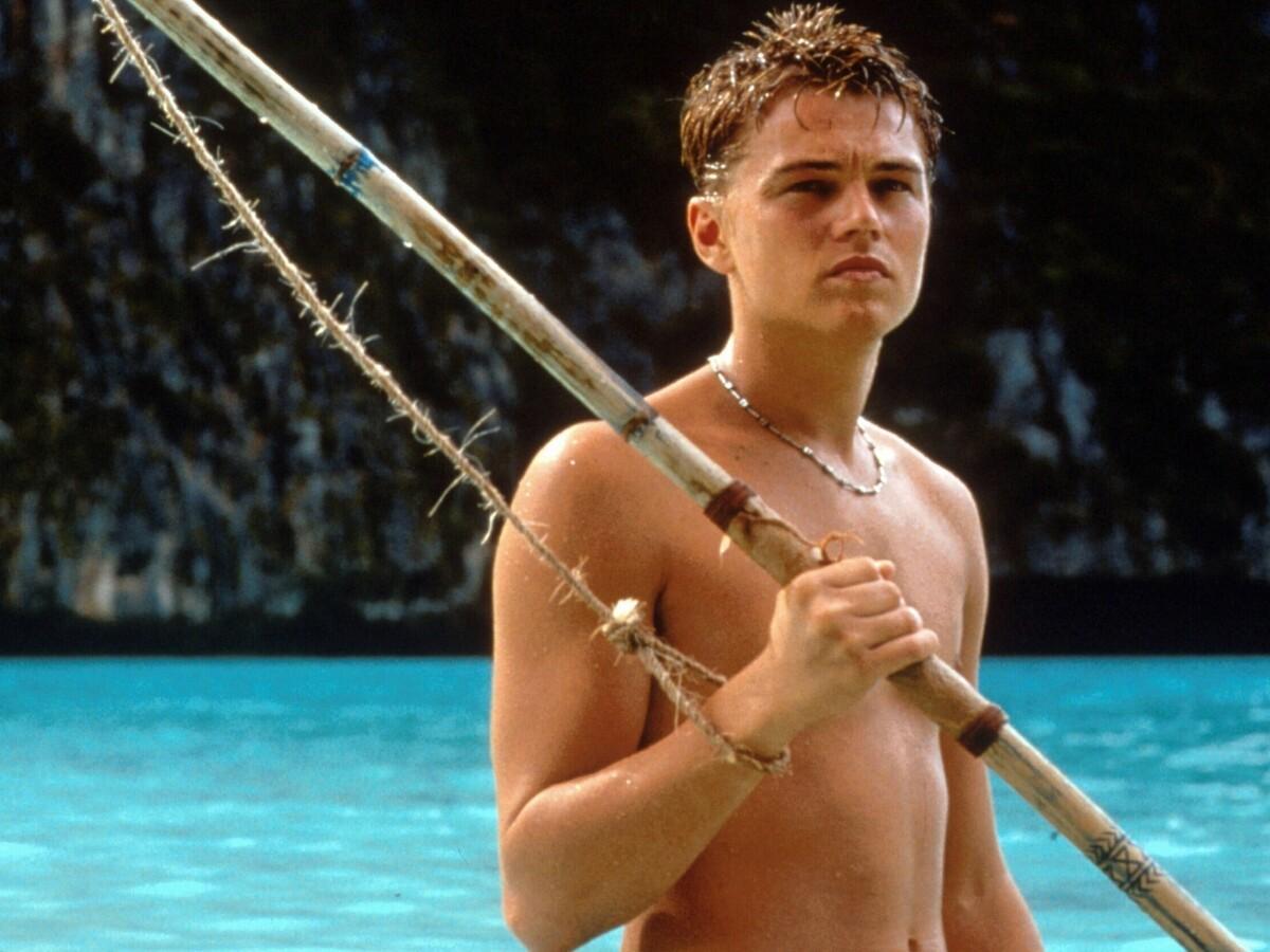 Young Leonardo DiCaprio in 