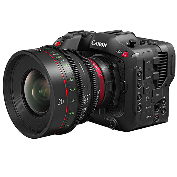 FW update: Canon EOS C70 will soon be able to record raw videos
