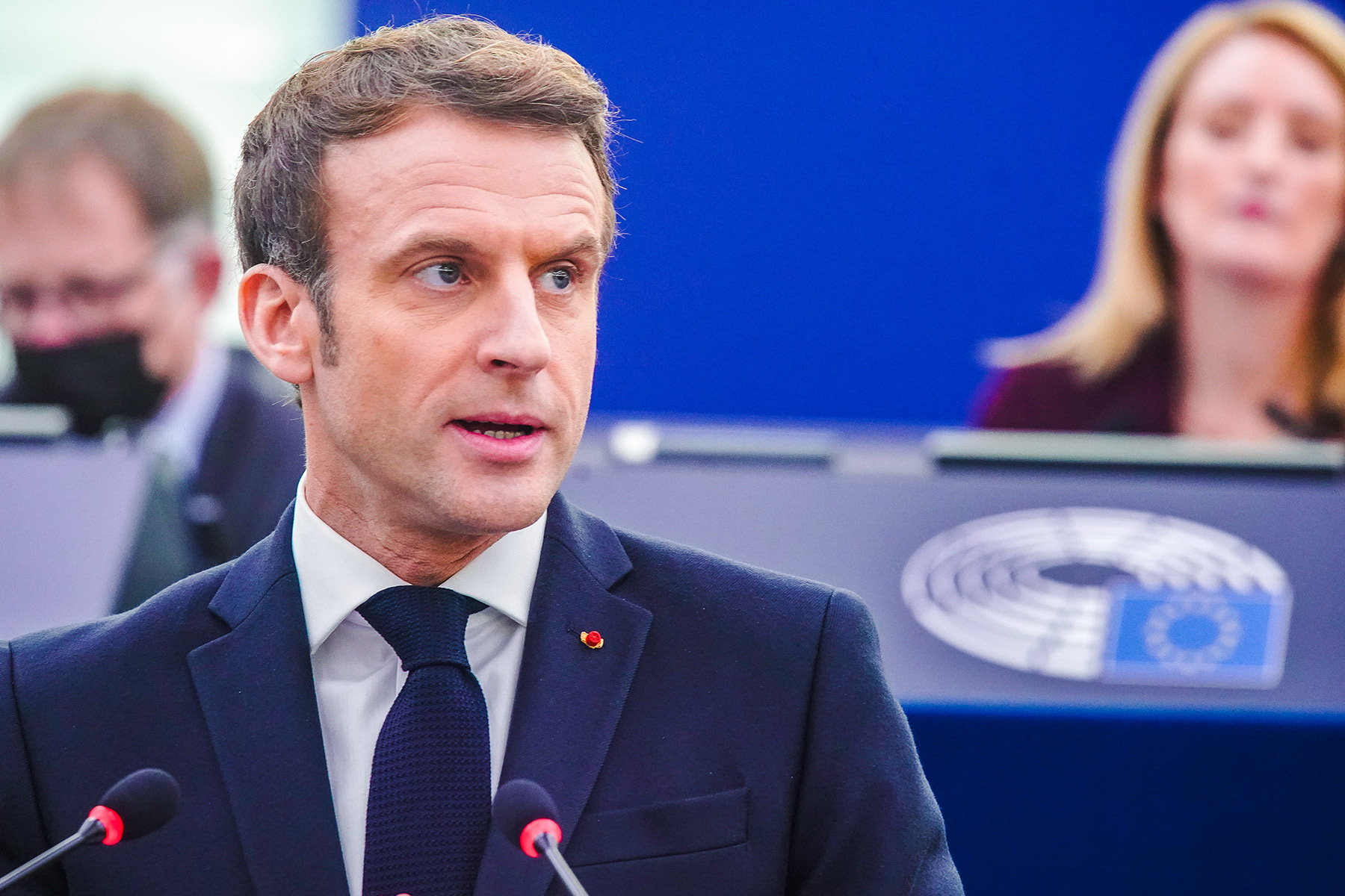 French EU Presidency Priorities: Debate with Emmanuel Macron |  Stream