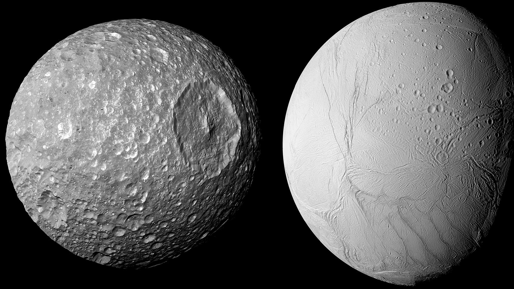 Solar System: Is there an inner ocean on Saturn's moon Mimas